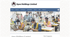 Desktop Screenshot of apexholdings.com